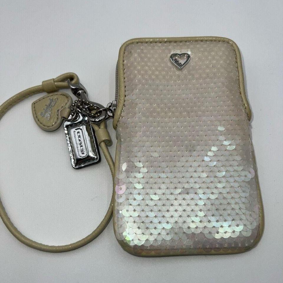 Coach Poppy Vintage Cream Iridescent Bec0