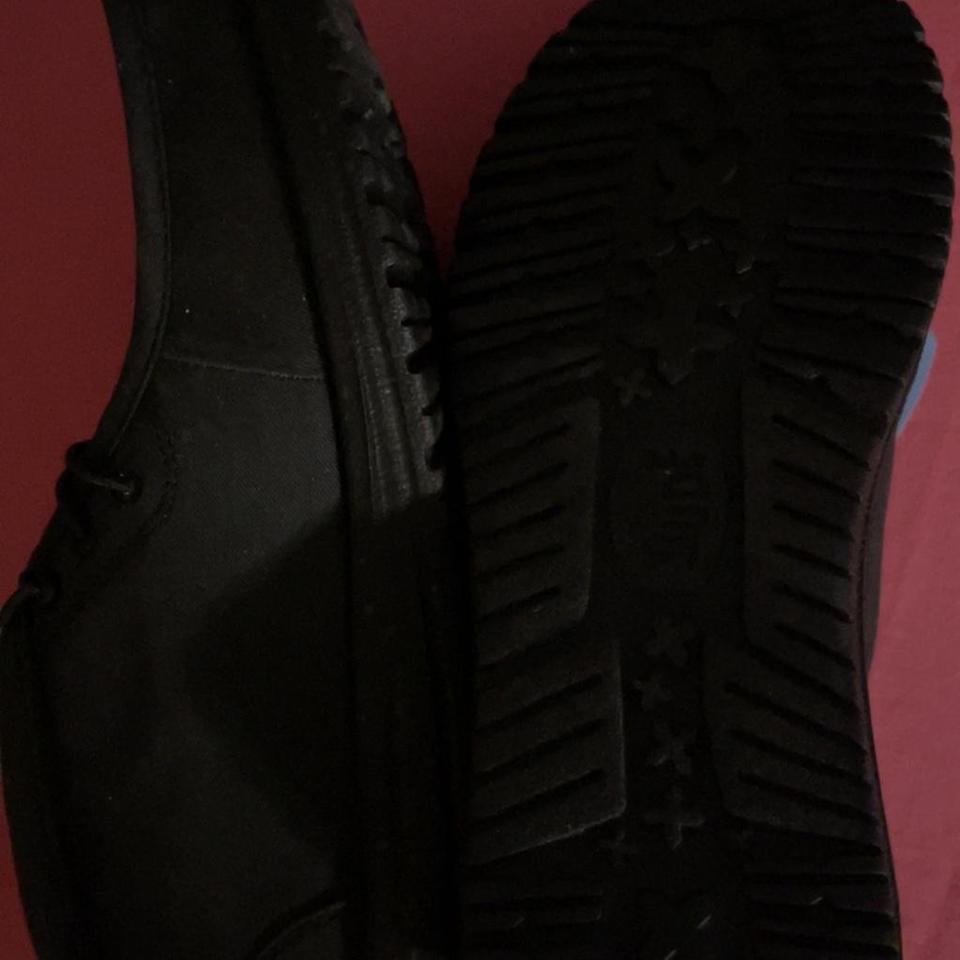 Hey Dude Black Leather Lace 4622 3