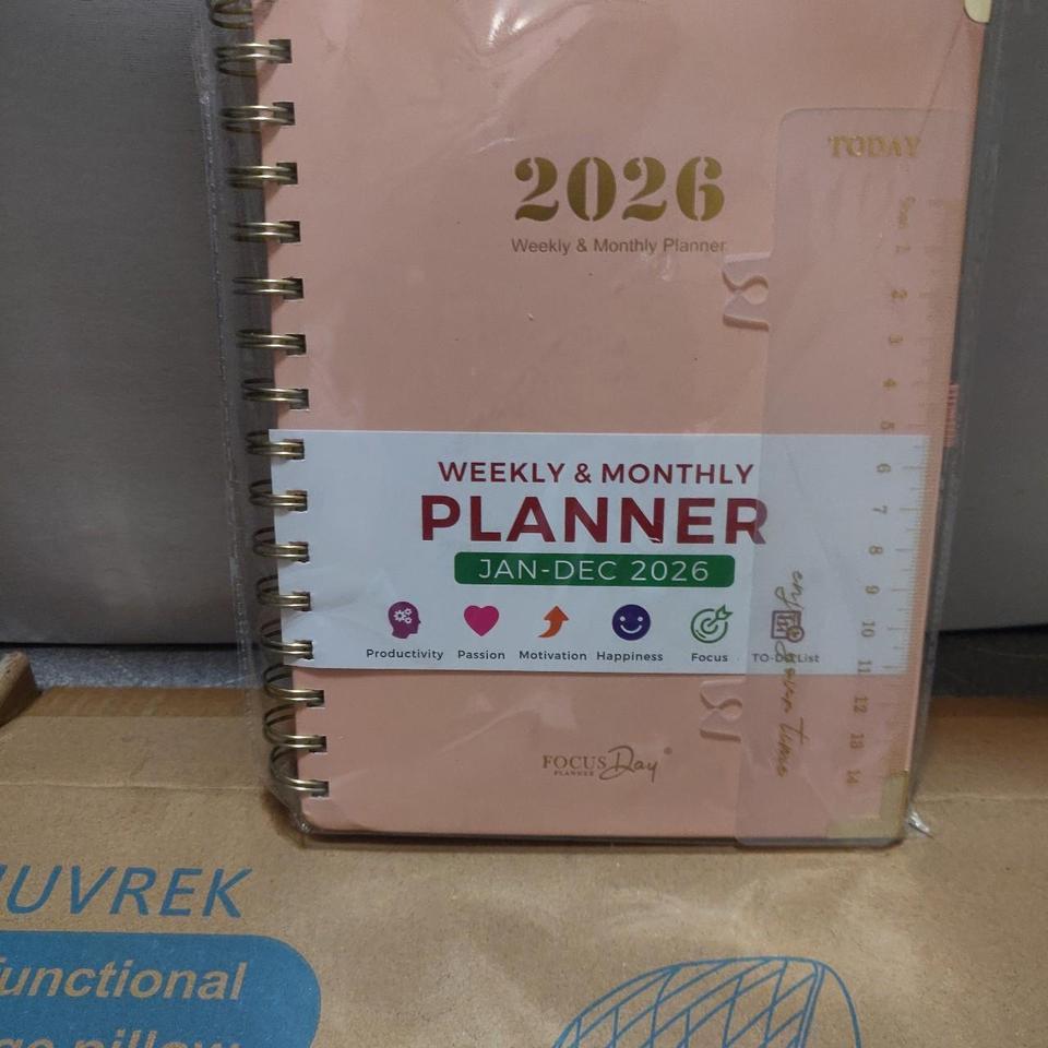 2026 Pink Weekly And Monthly Dcad