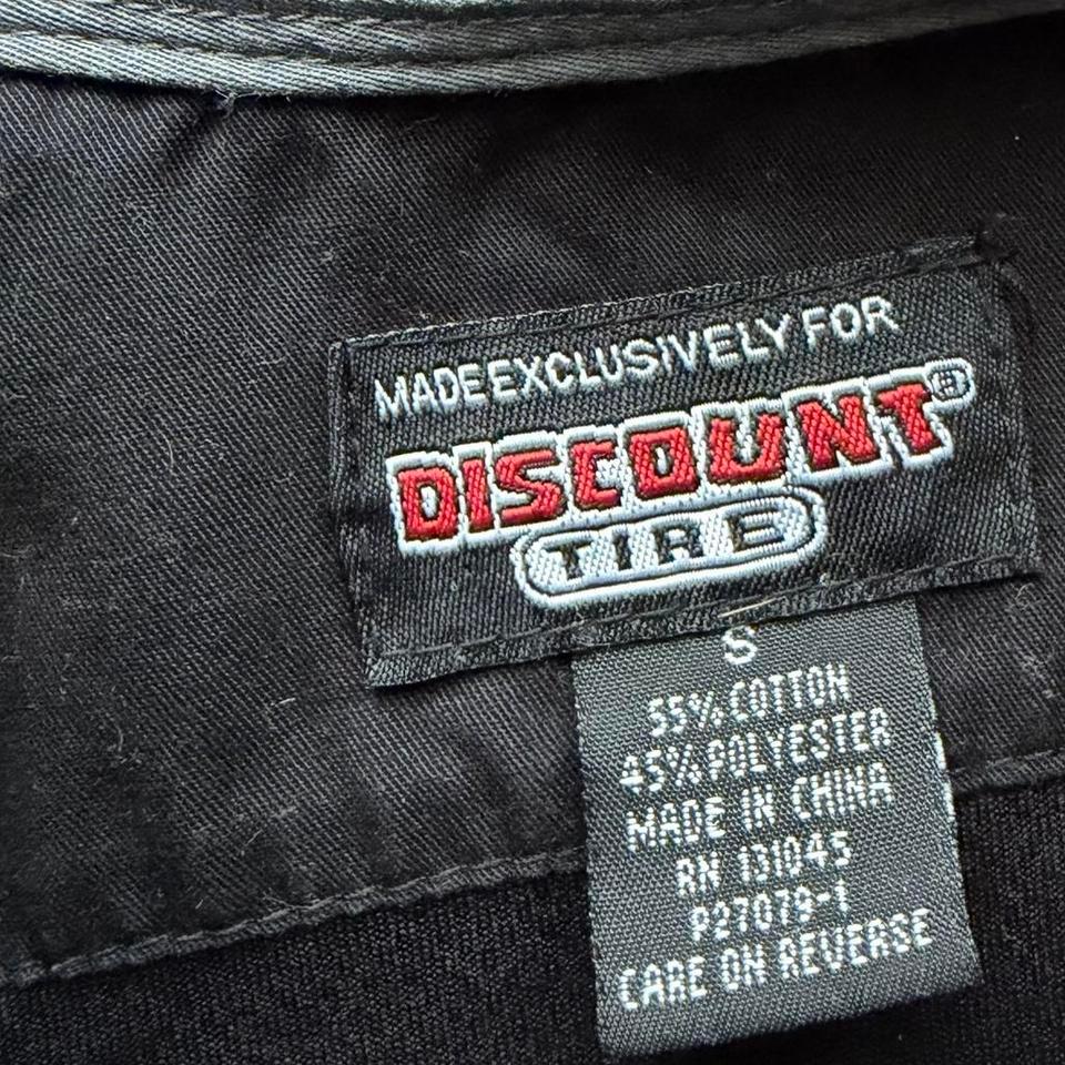 Black Discount Tires Button Up B7da 8