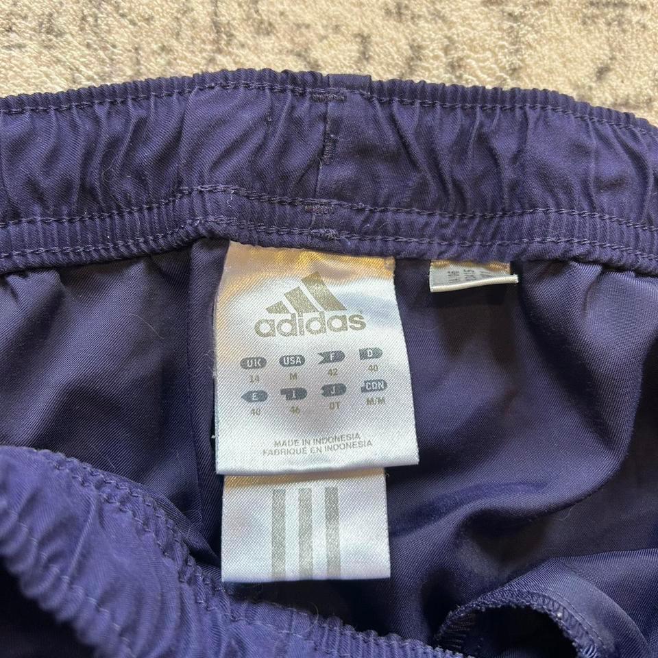 Y2k Purple Adidas Wideleg Striped D0e9 3