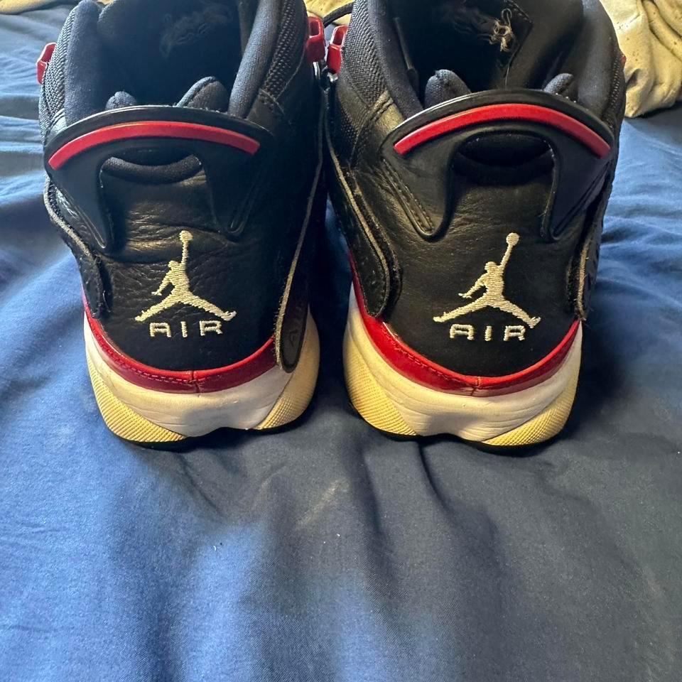 Jordan 6 Rings Red Black Af3c 5