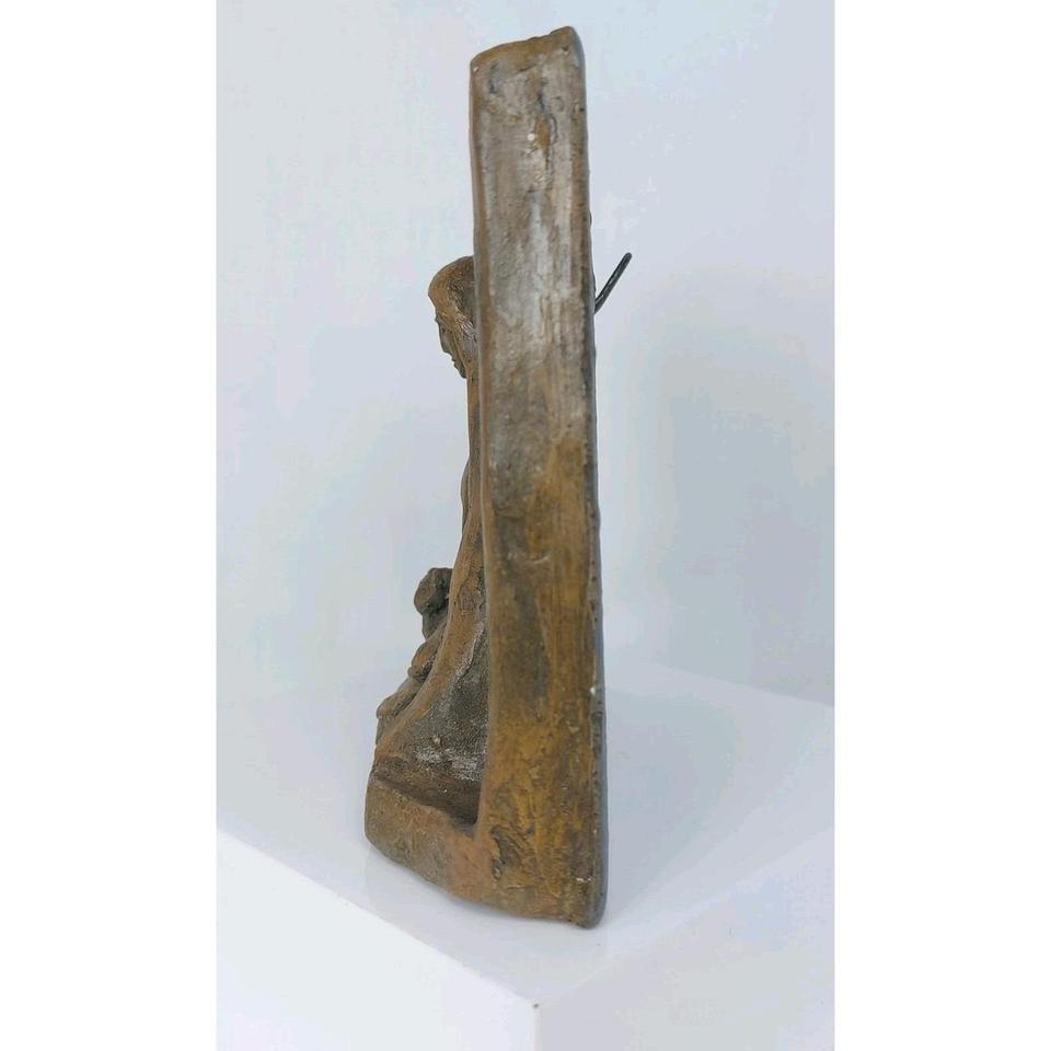 Vintage Julian Of Norwich Statue 9831 4