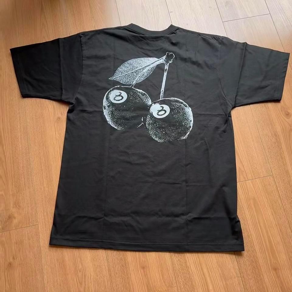 Stussy Black Cherries Tee Size 892b