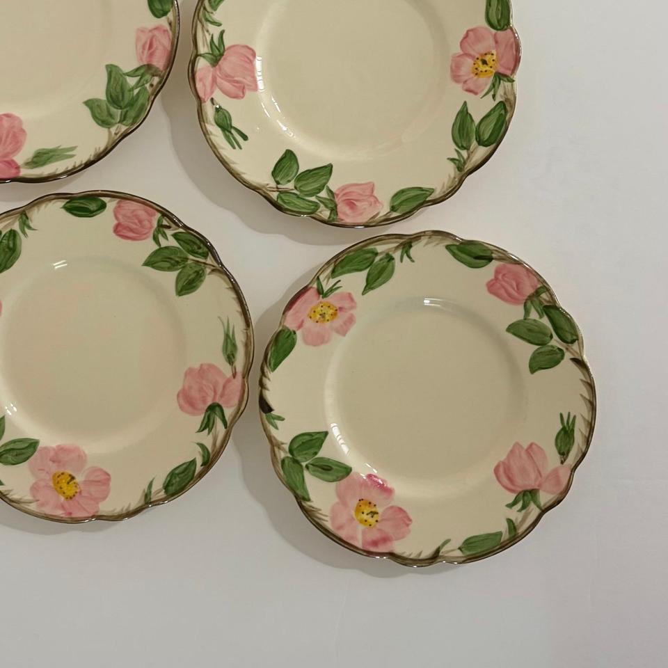Vintage Franciscan Desert Rose Set 4236 4