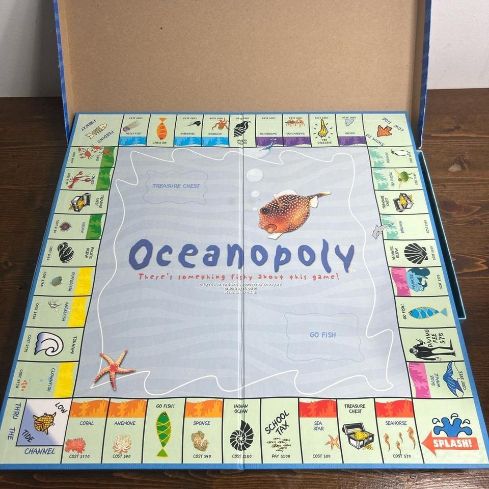Oceanopoly Game Has All The 3