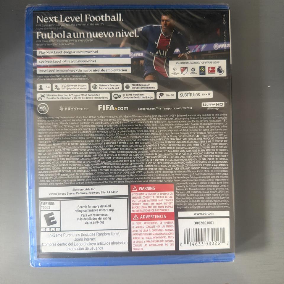 Fifa 21 Ps5 Game Brand 7fb9 2