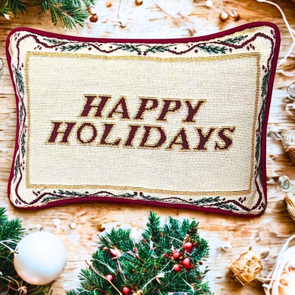 Riverdale Decorative Happy Holidays Accent