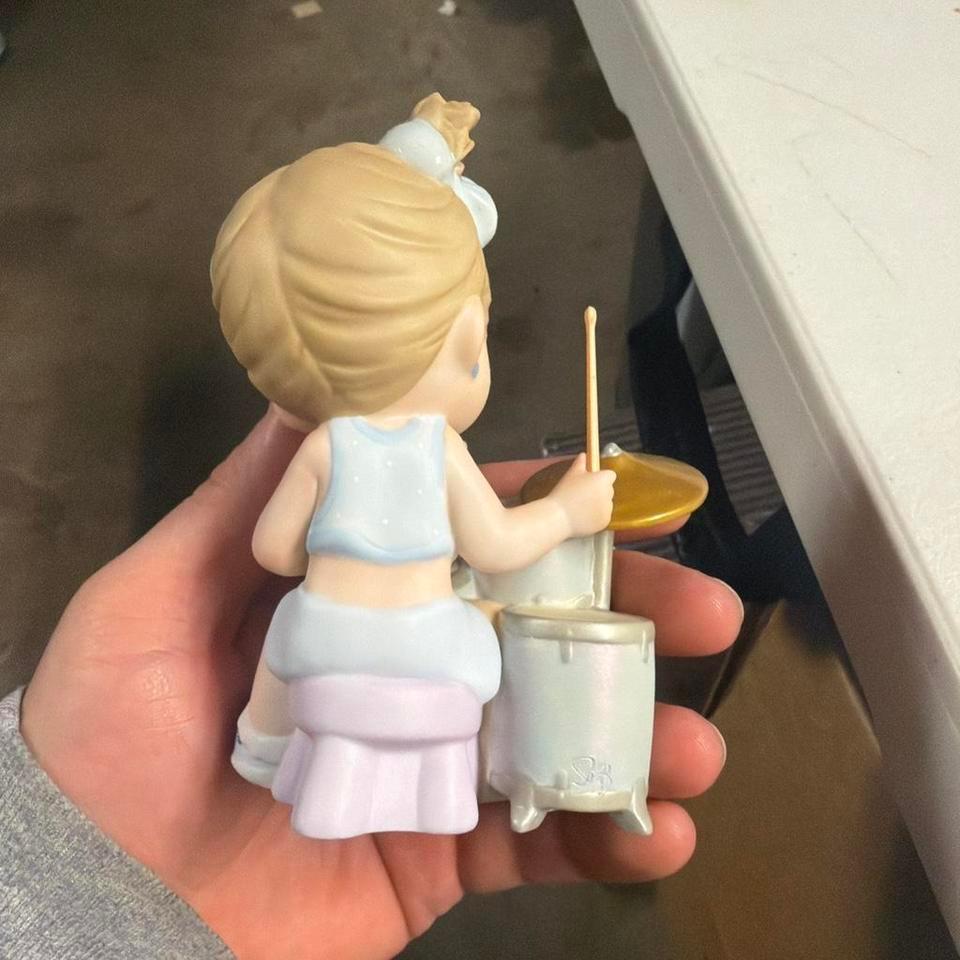 Precious Moments Figurine With Drum 2f5d 5