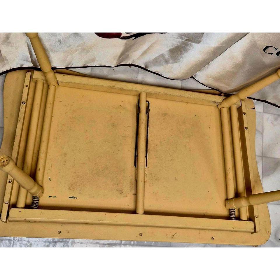 A Vintage Wooden Folding Lap B229 4