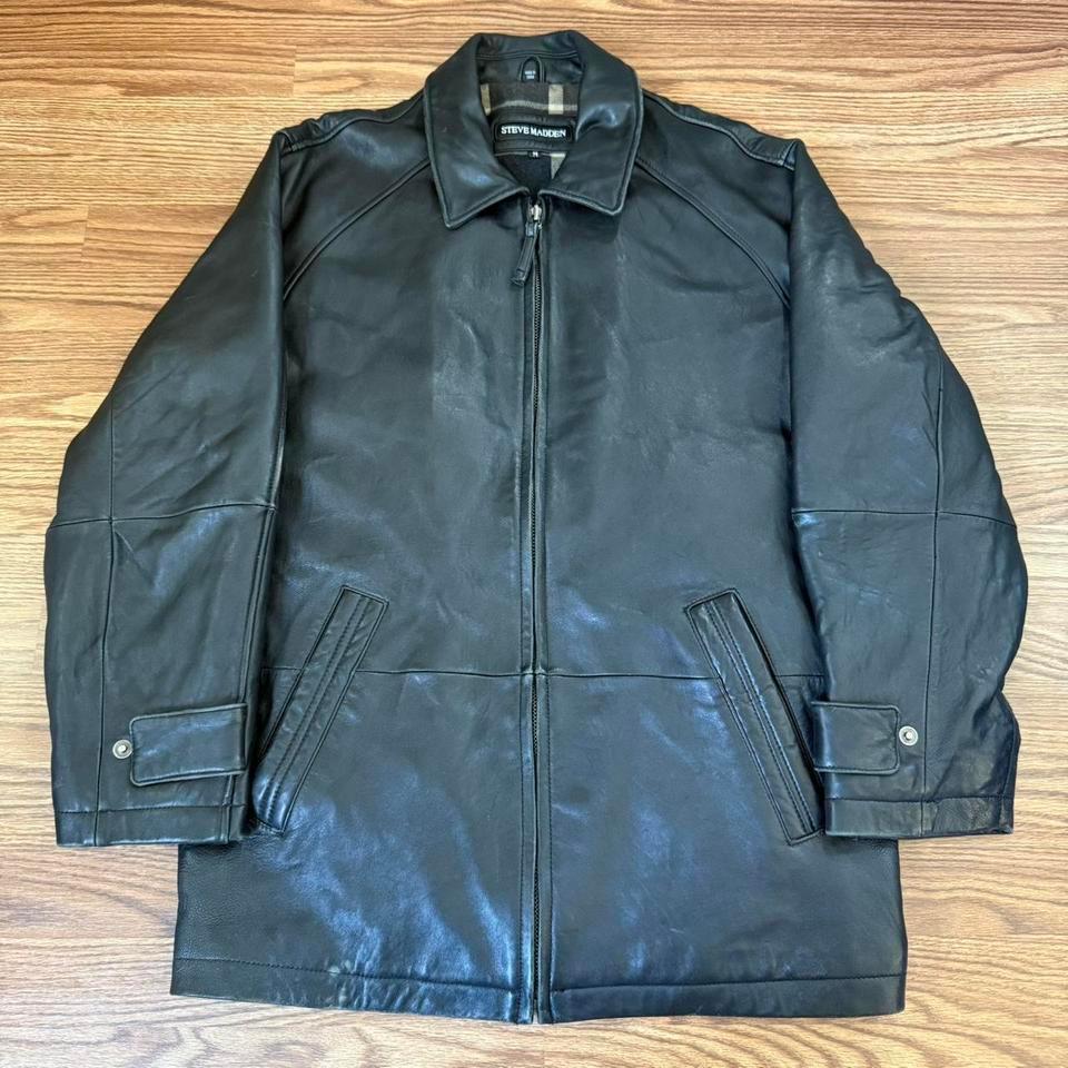 Steve Madden Leather Jacket Tagged 4108