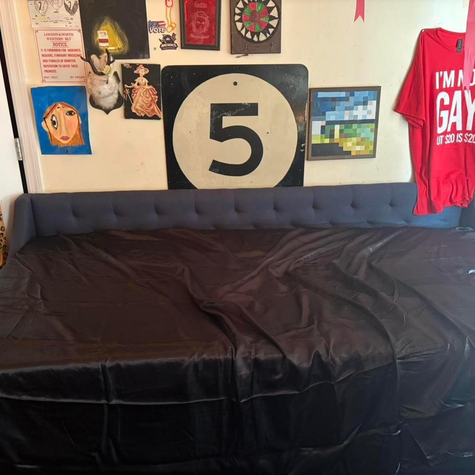 Navy Blue Luxury Trundle Day 020c
