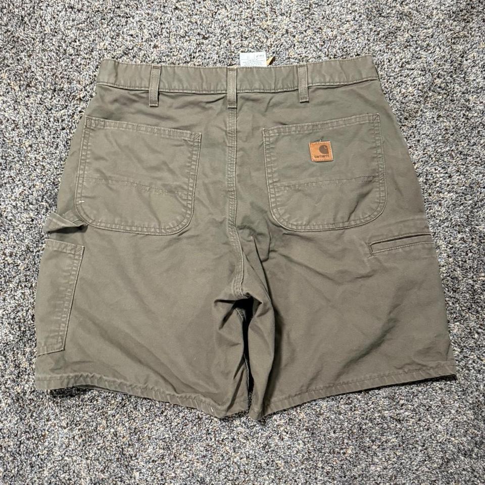 Carhartt Canvas Carpenter Shorts Olive 0ba6