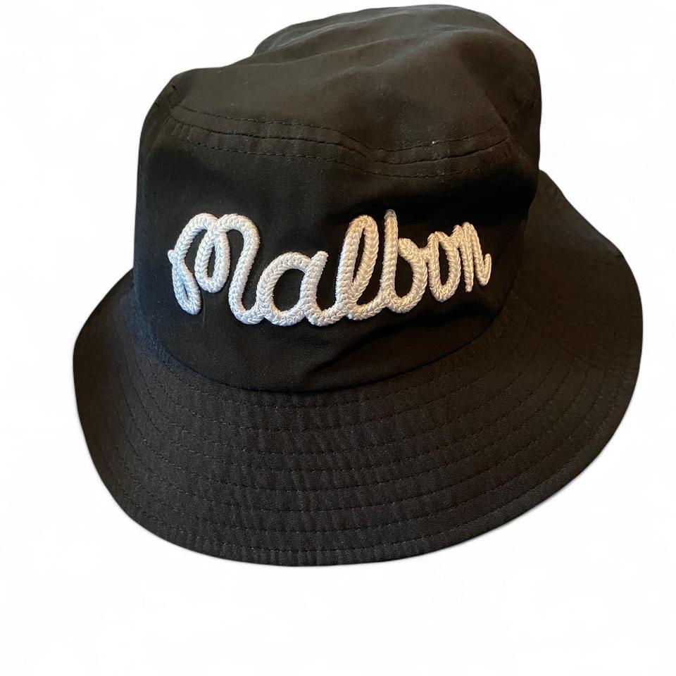 Malbon Golf Black Bucket Hat 5627