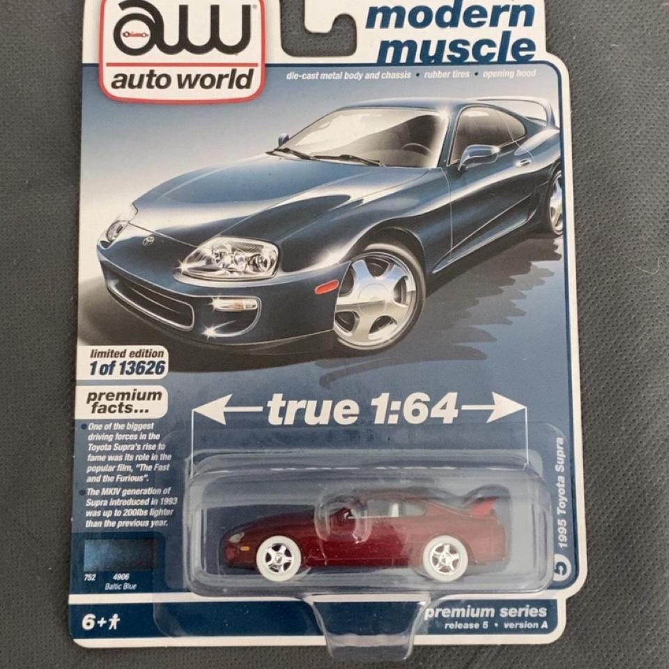 1998 Toyota Supra Red Chase