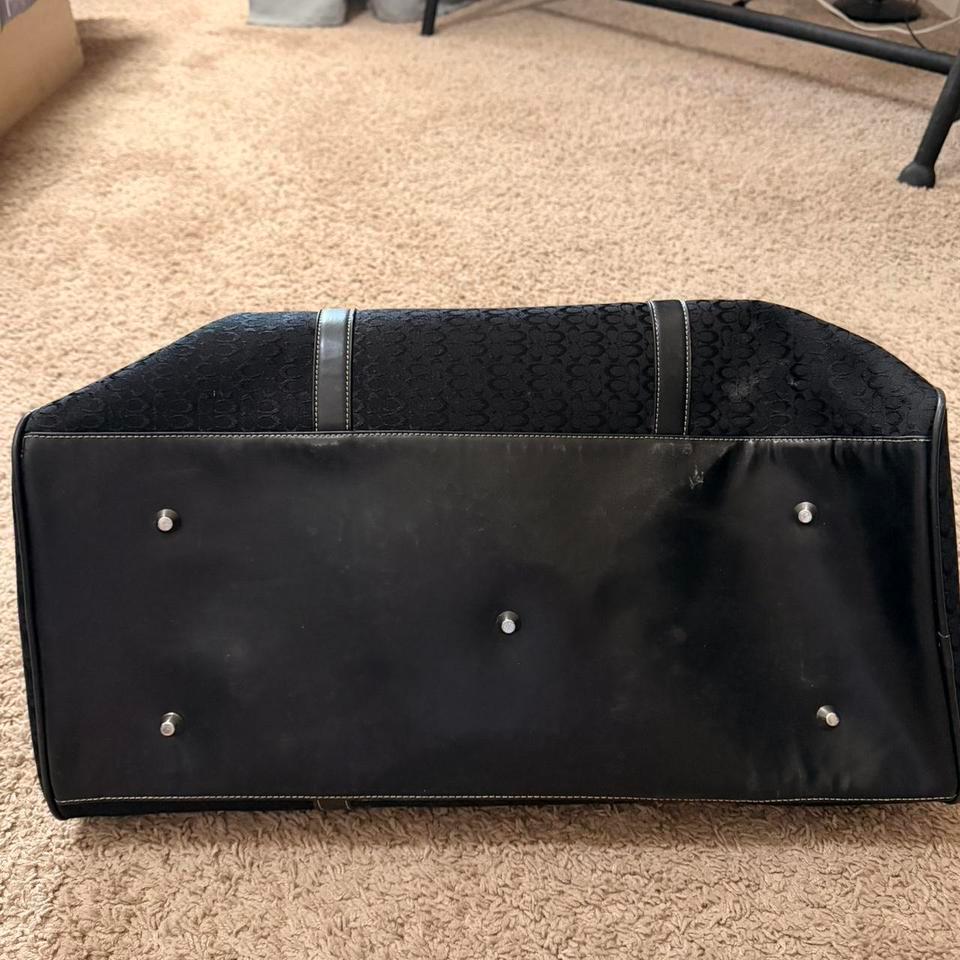 Vintage Coach Monogram Duffle Good Bfc2 7