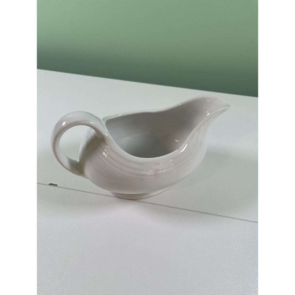 Fiestaware Off White Gravy Sauce 3
