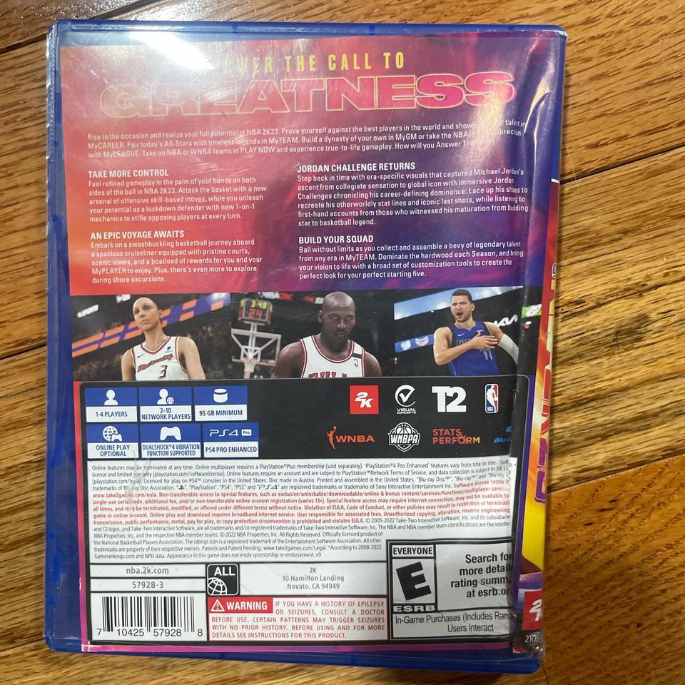 Nba 2k23 Ps4 Game Basketball 5435 2