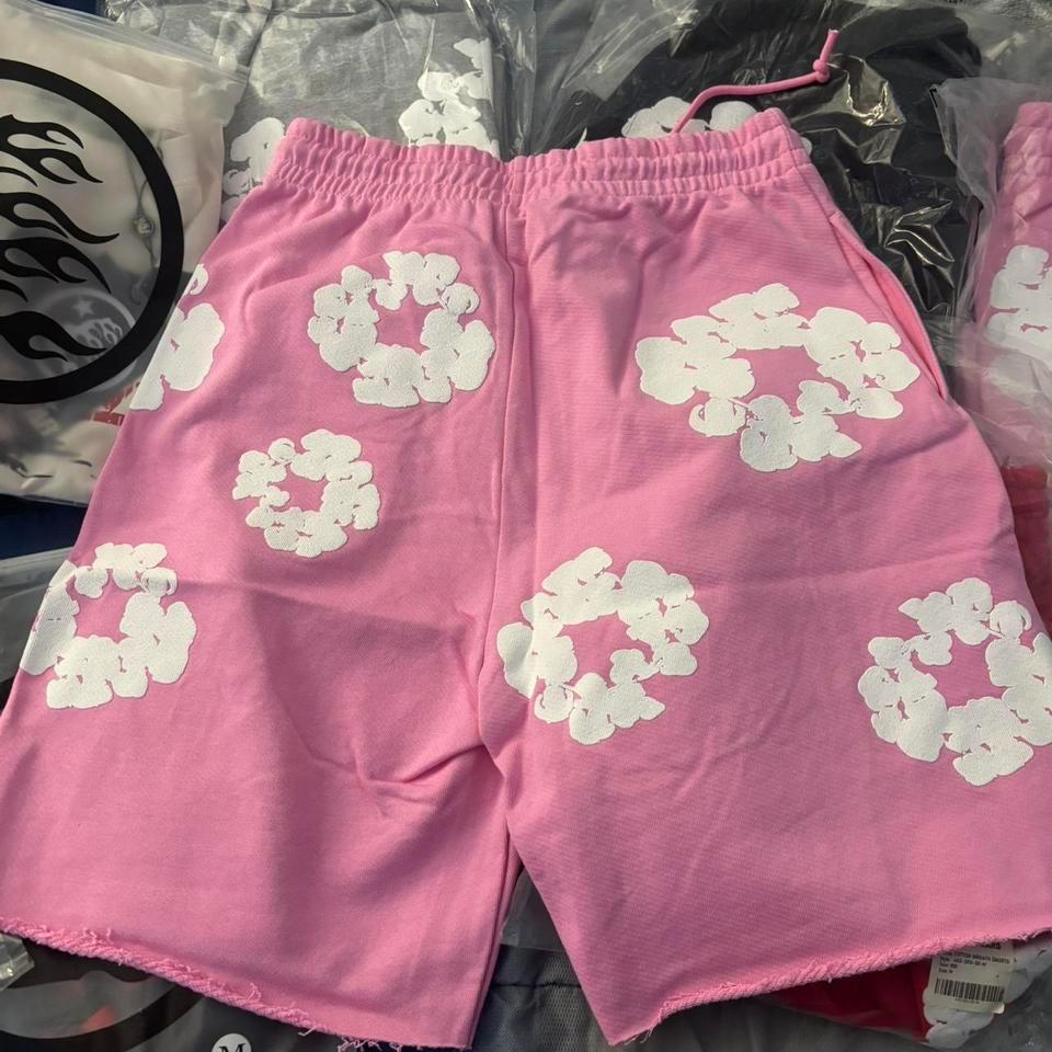 Pink Denim Tears Shorts Sizes 881a 2