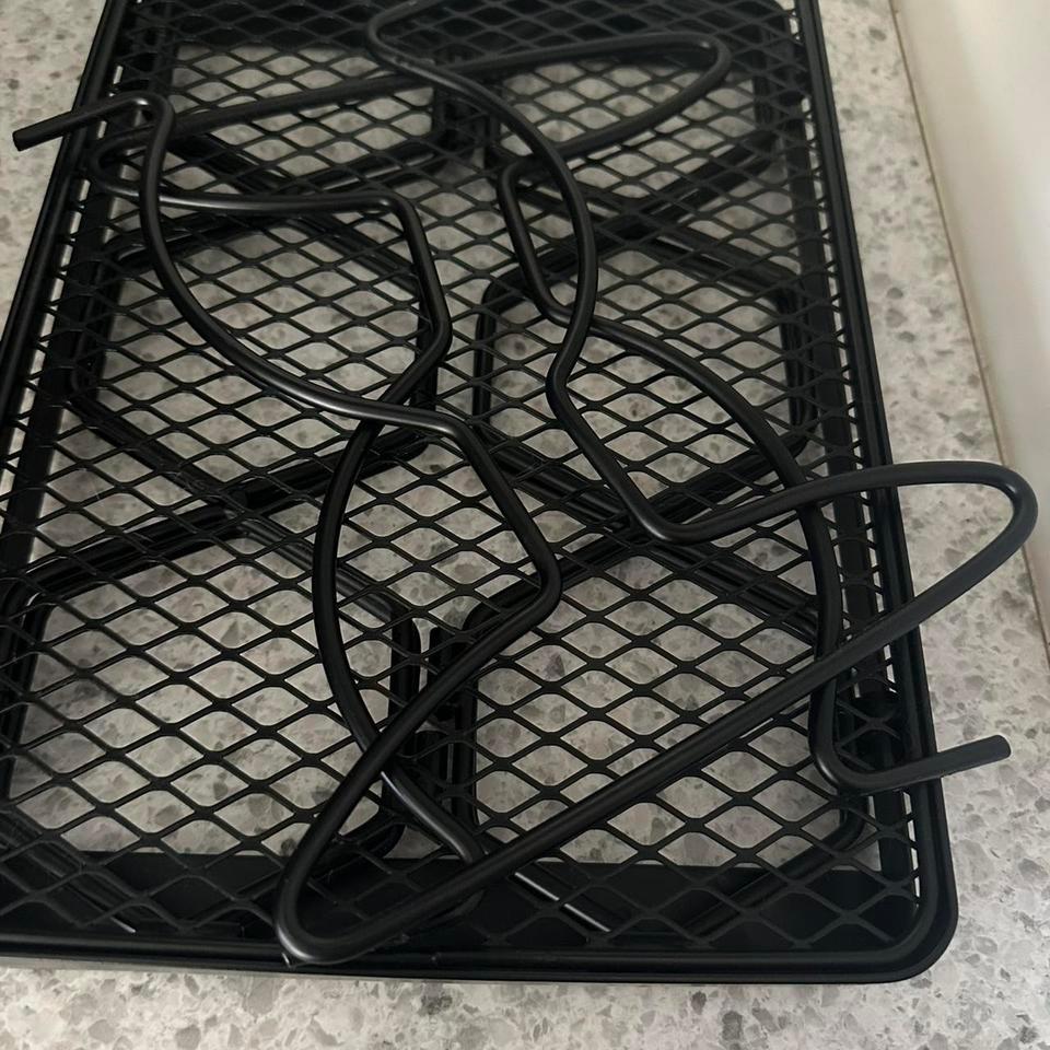 Black Metal Collapsible Wine Rack 2