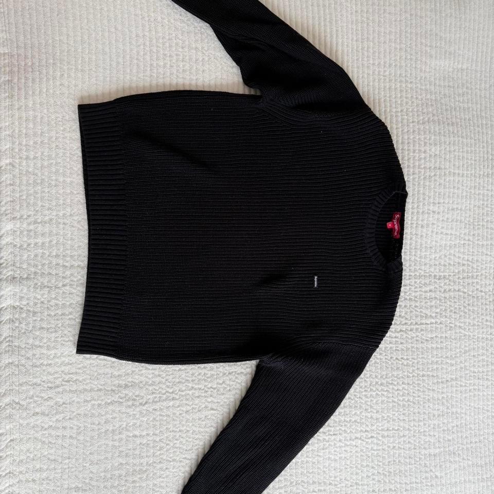 Medium Black Supreme Knit Cotton 06b0