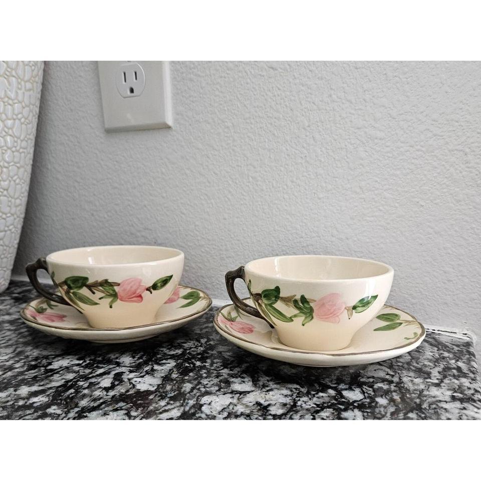 Franciscan Tea Cups And Saucer F26d 3