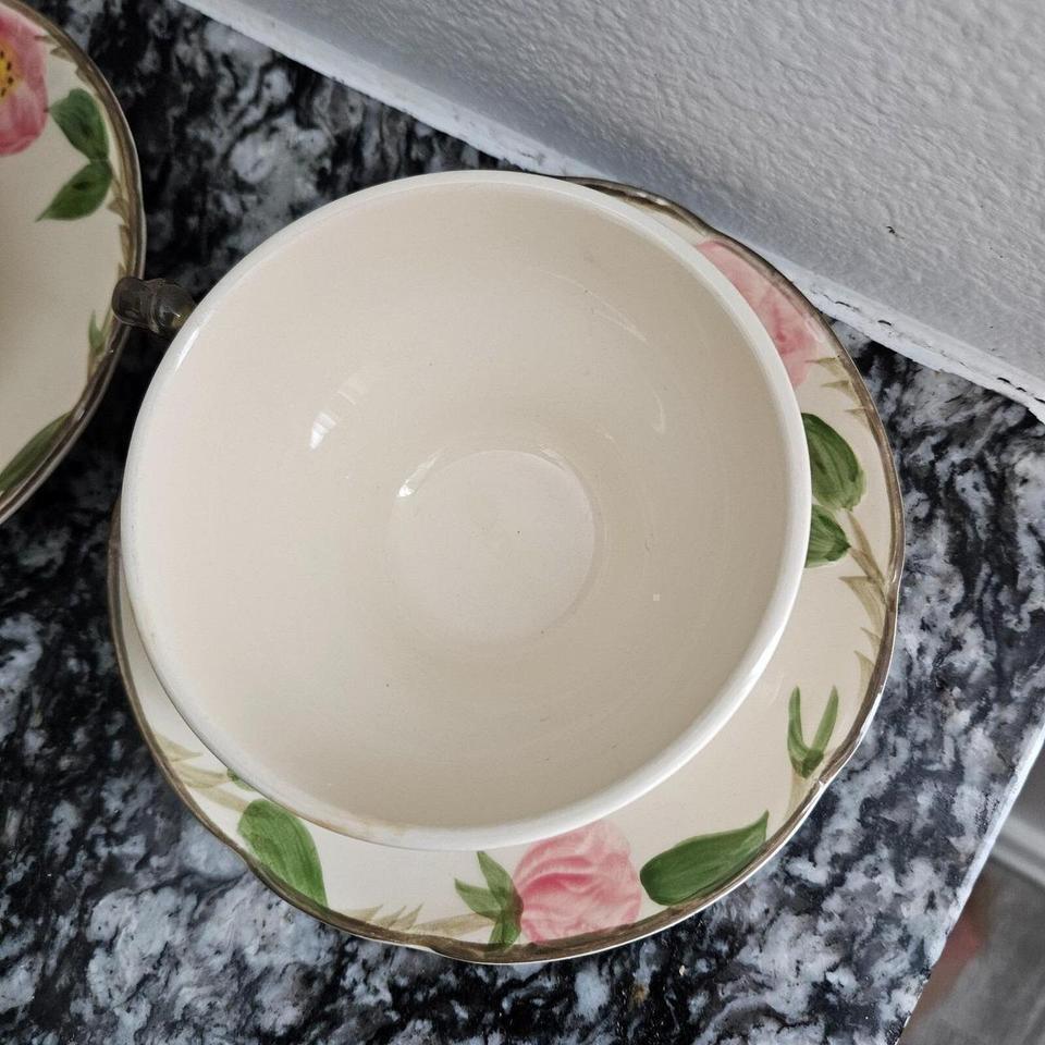 Franciscan Tea Cups And Saucer F26d 4