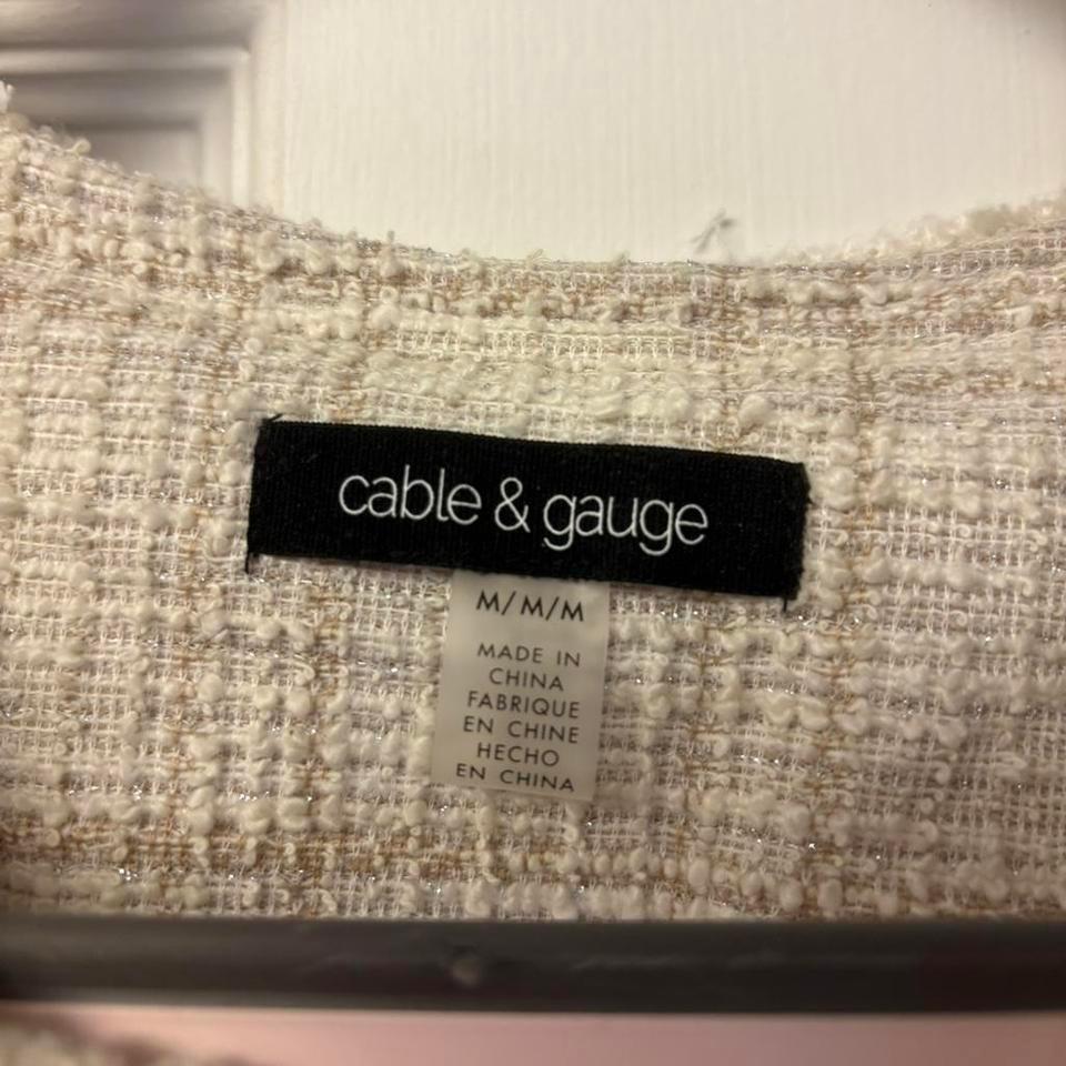 Cable Gauge Cream And Fe13 3