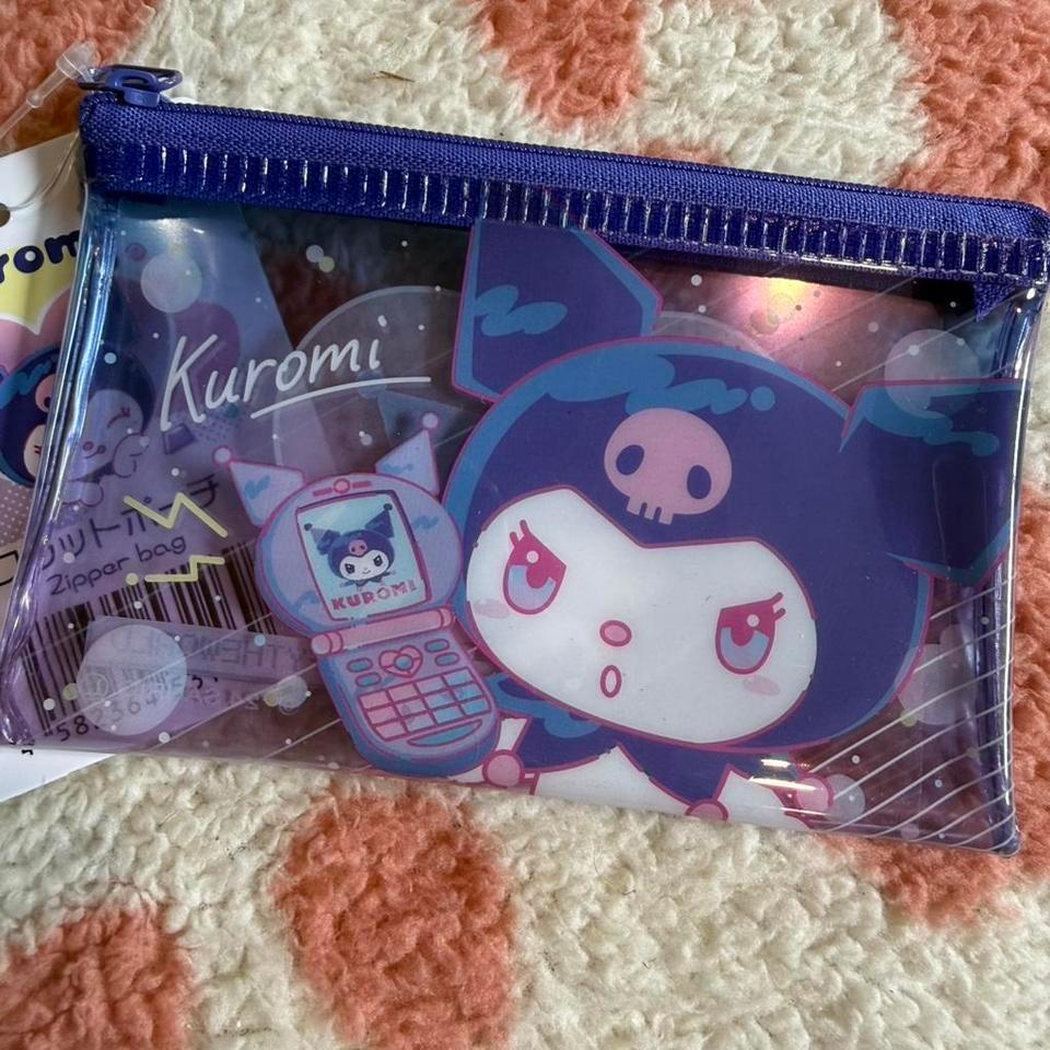 Kuromi Purple Zippered Pouch See Bdfc
