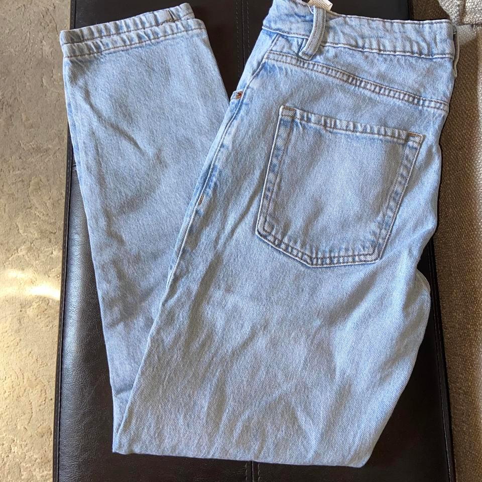 Garage Light Wash Mom Jeans 0909