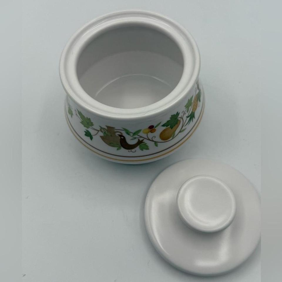 Vintage Noritake Homecoming Covered Sugar 215a 2
