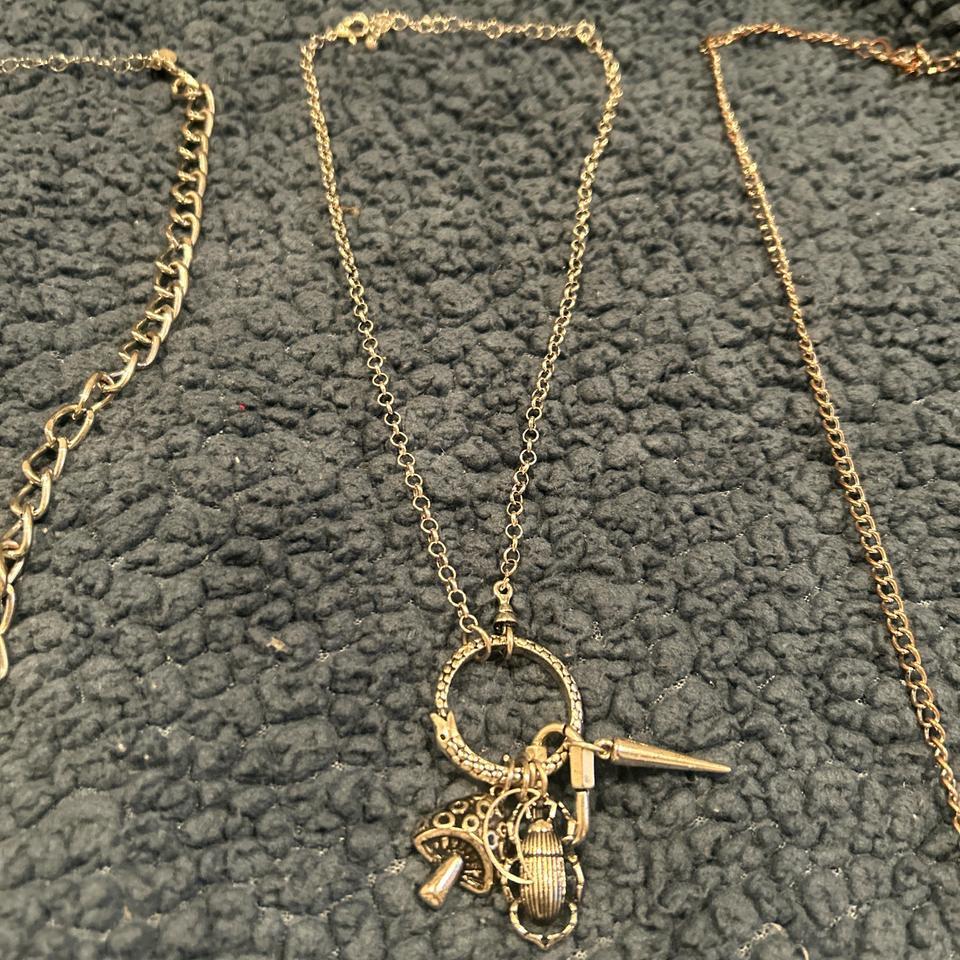 Three Silver Necklaces Set 1 5666 3