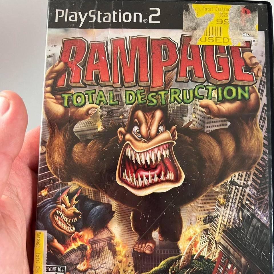 Rampage Total Destruction Ps2 Game 9288