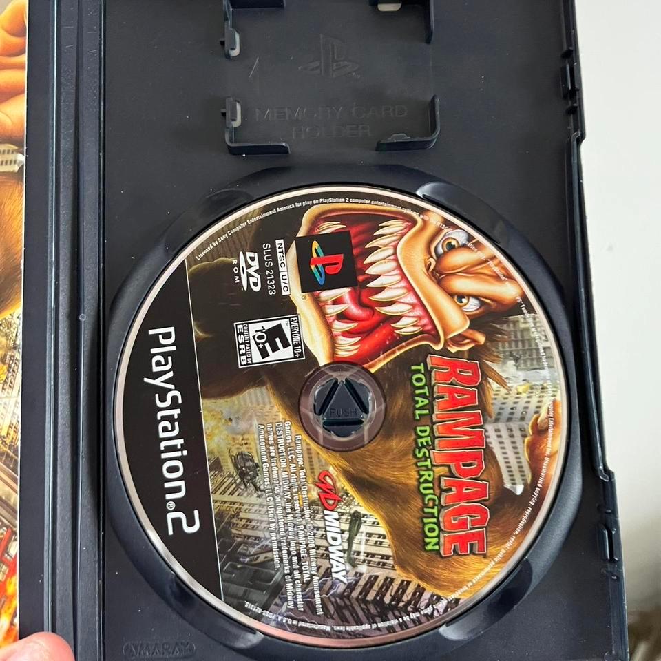 Rampage Total Destruction Ps2 Game 9288 4