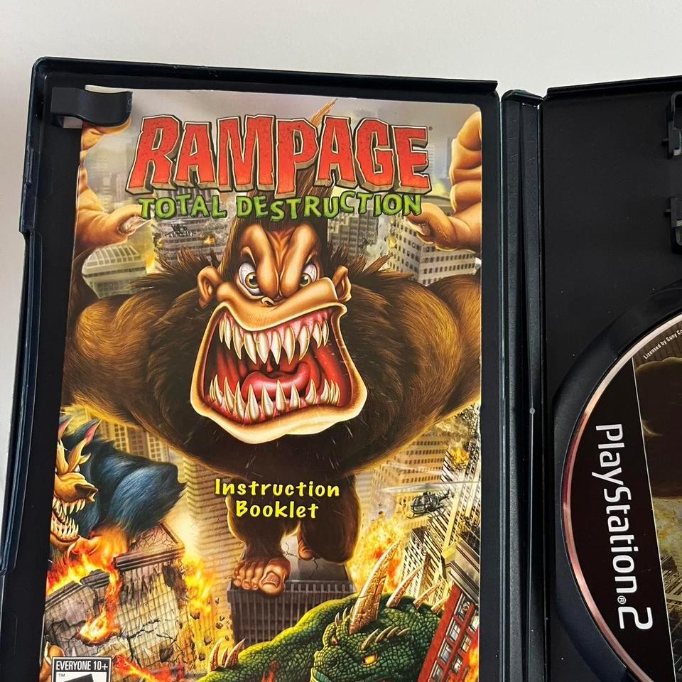 Rampage Total Destruction Ps2 Game 9288 3