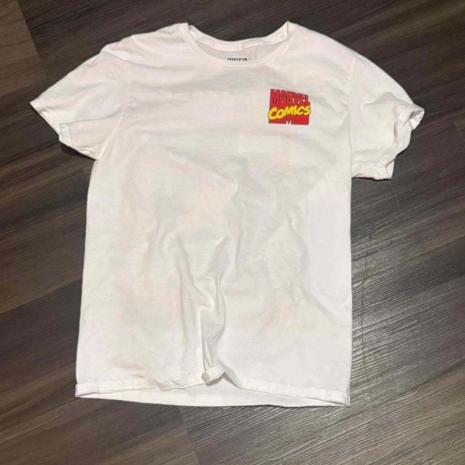 White Marvel Comics Graphic Tee C483