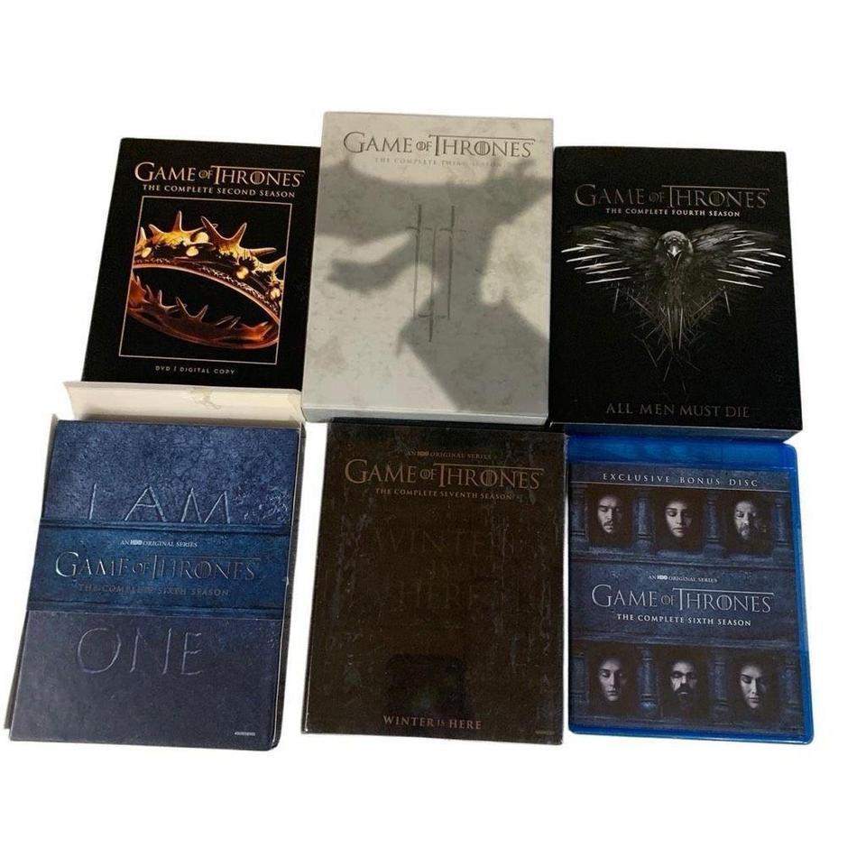 Lgame Of Thrones Dvds Complete Afba