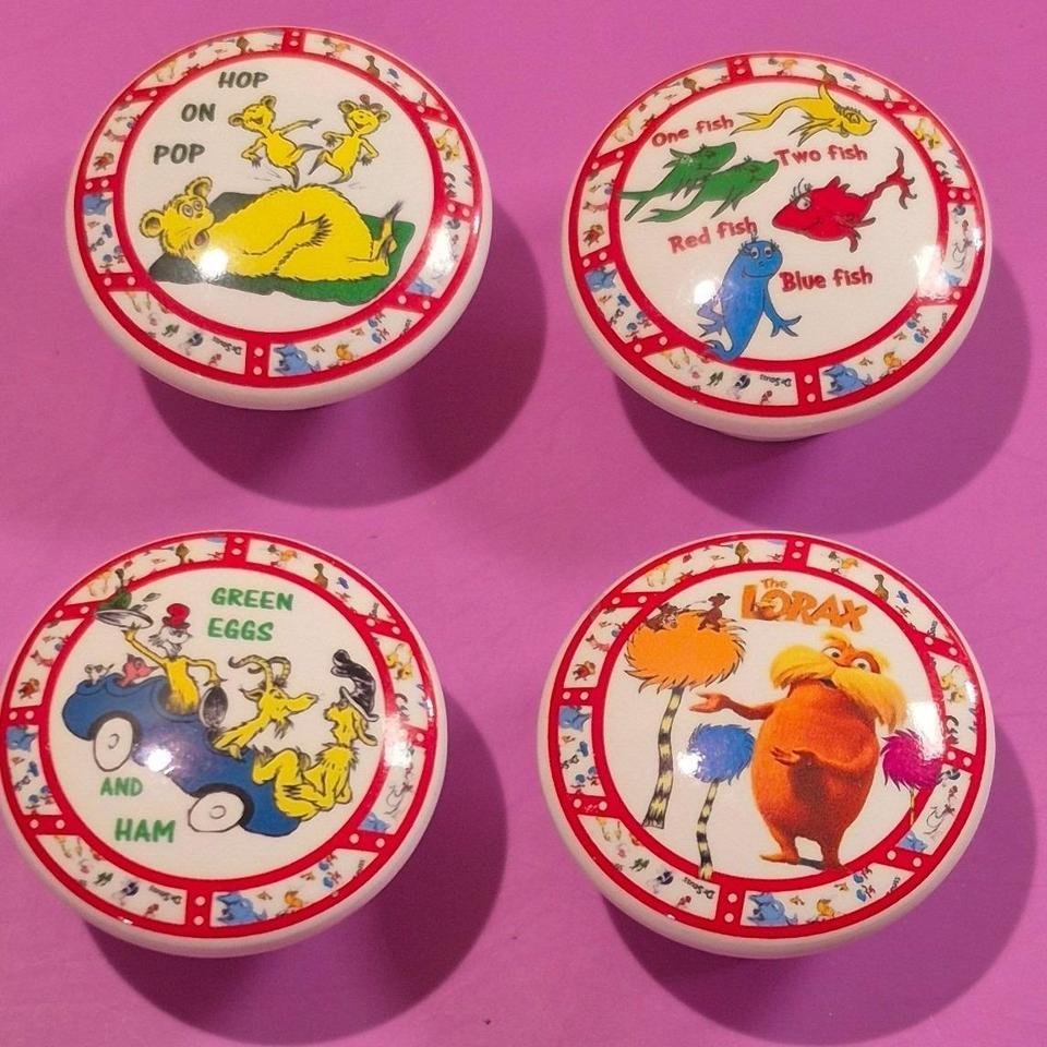 Dr Seuss Ceramic Drawer Knobs 2dd4
