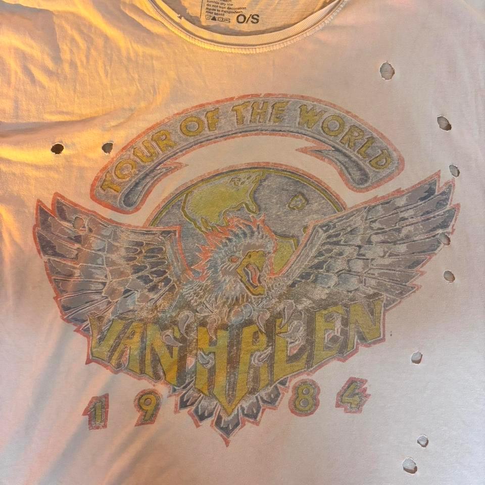 Van Halen 1984 Tour White 4807 2