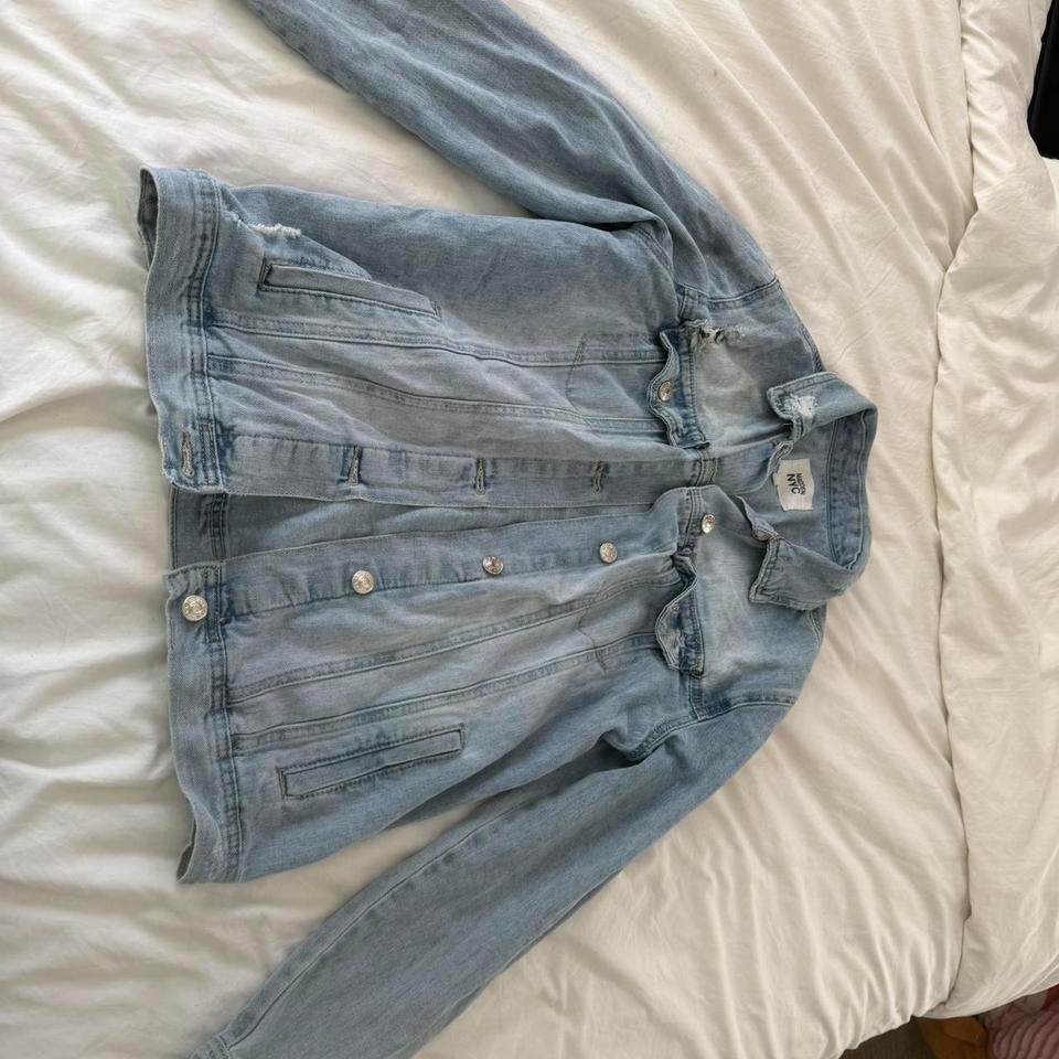 Madden Nyc Blue Denim Jacket 207c