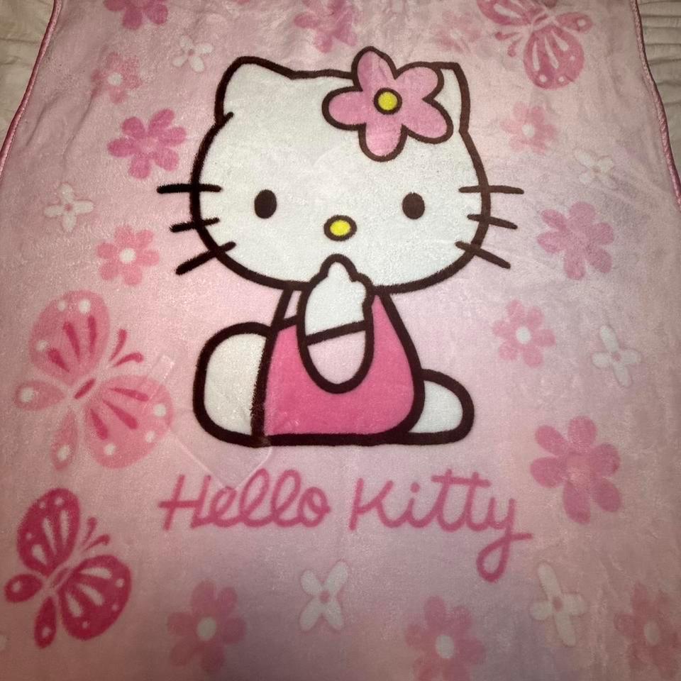 Hello Kitty Pink Blanket Size39x55 96ce 2
