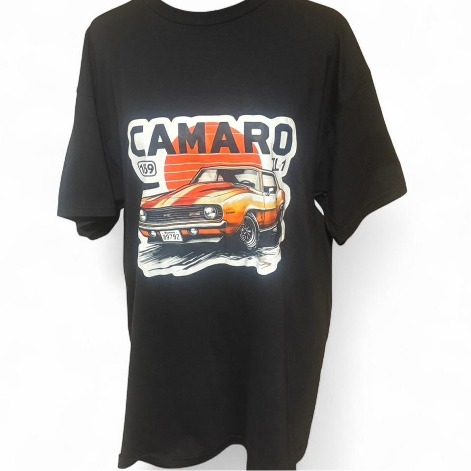 Black Camaro Graphic Tee Camaro 04cc 2