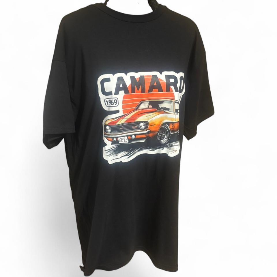 Black Camaro Graphic Tee Camaro 04cc