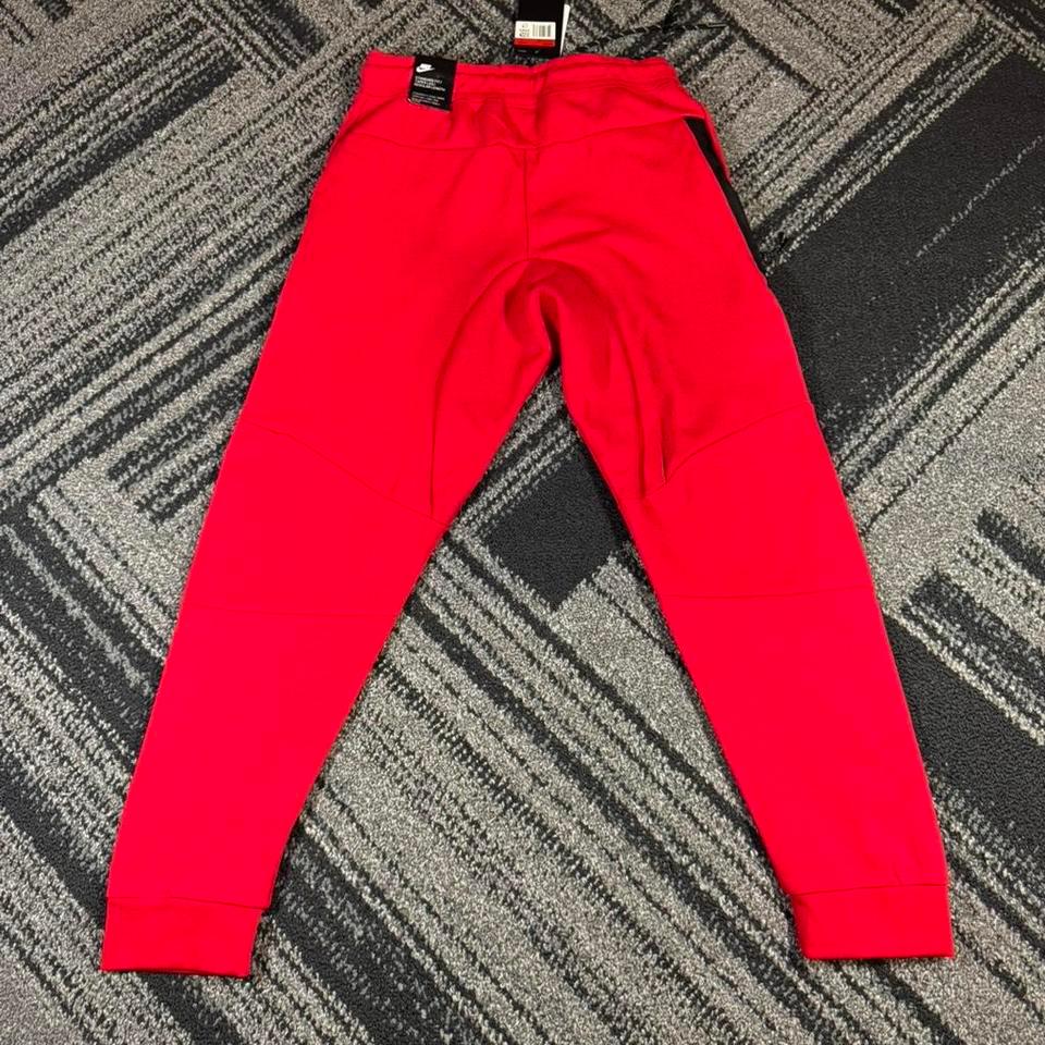 Nike Tech Fleece Tracksuit Red 7