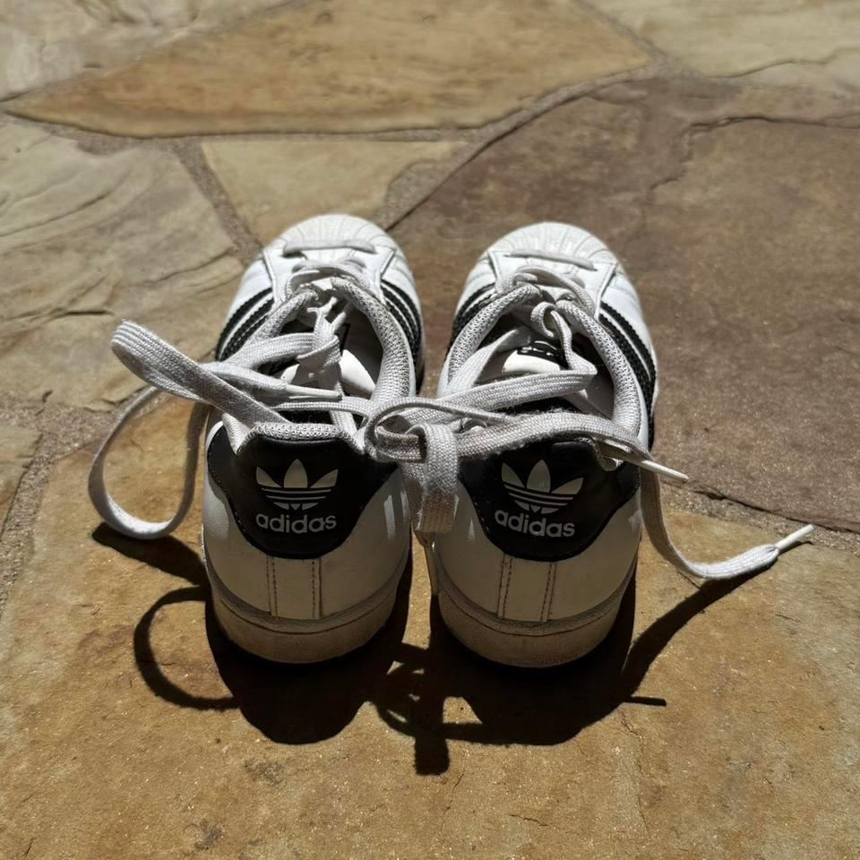 Classic White And Black Adidas 3