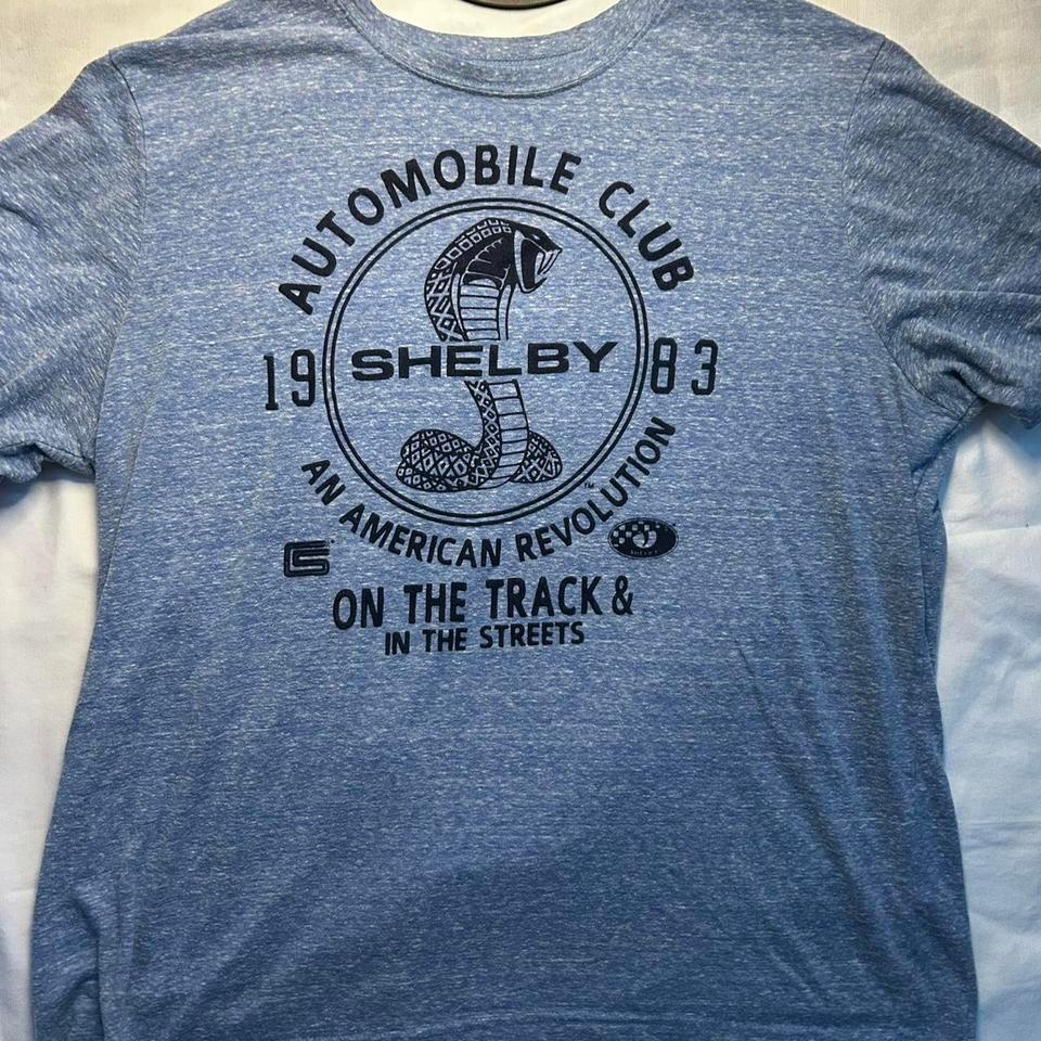 Grey Shelby Mustang Graphic Tee