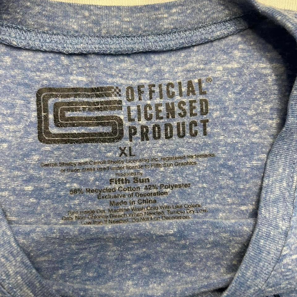 Grey Shelby Mustang Graphic Tee 3