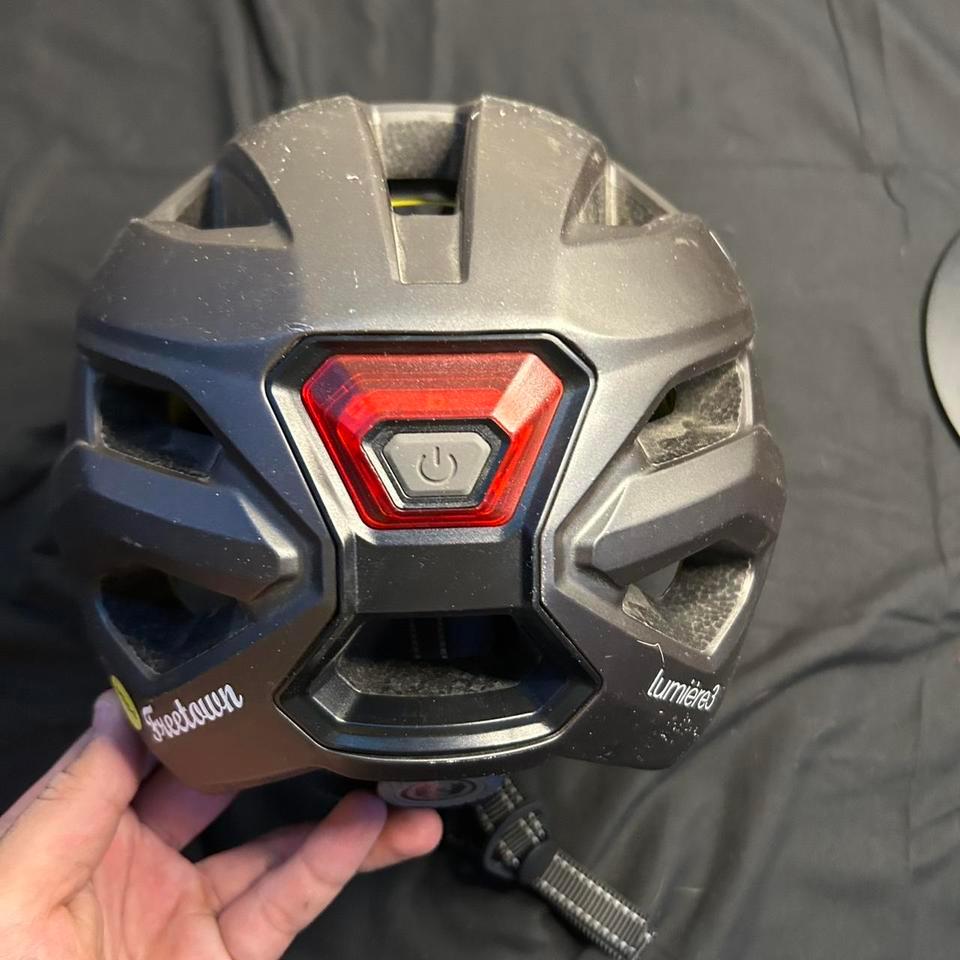 Black And Grey Bike Helmet