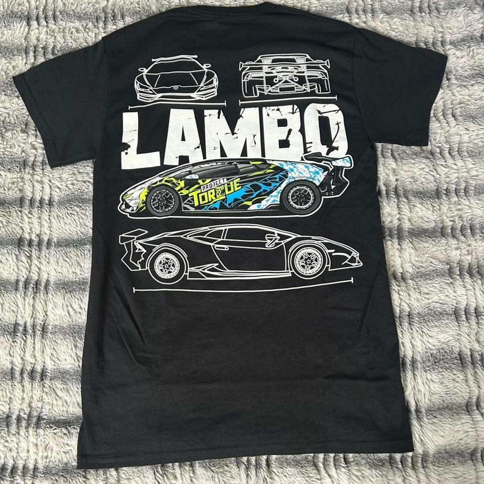 Project Torque Black Lamborghini T Shirt Fa0f
