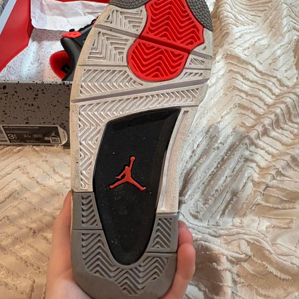 Jordan 4 Grey Trainers Size Dabf 5